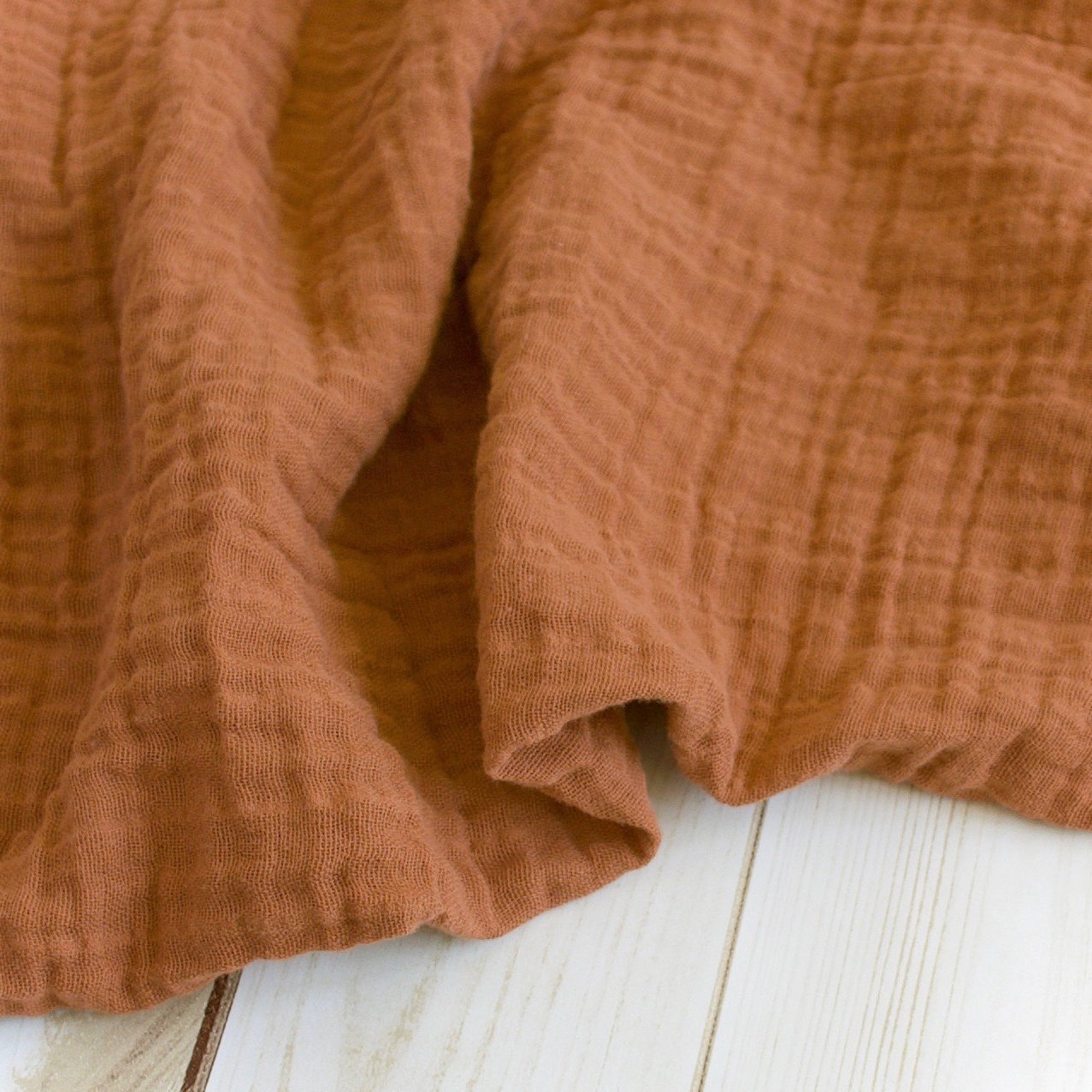 Sugar + Maple Classic Muslin Swaddle - Sienna